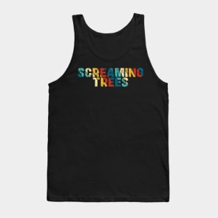 Retro Color - Screaming Trees Tank Top